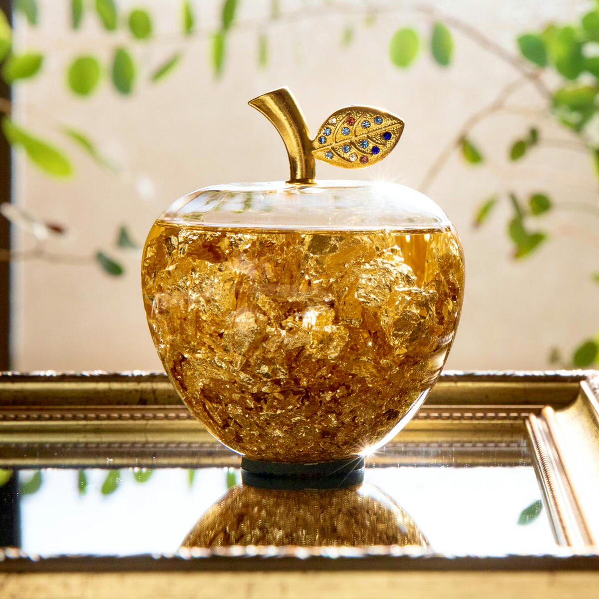 ゴールドアップル オブジェ